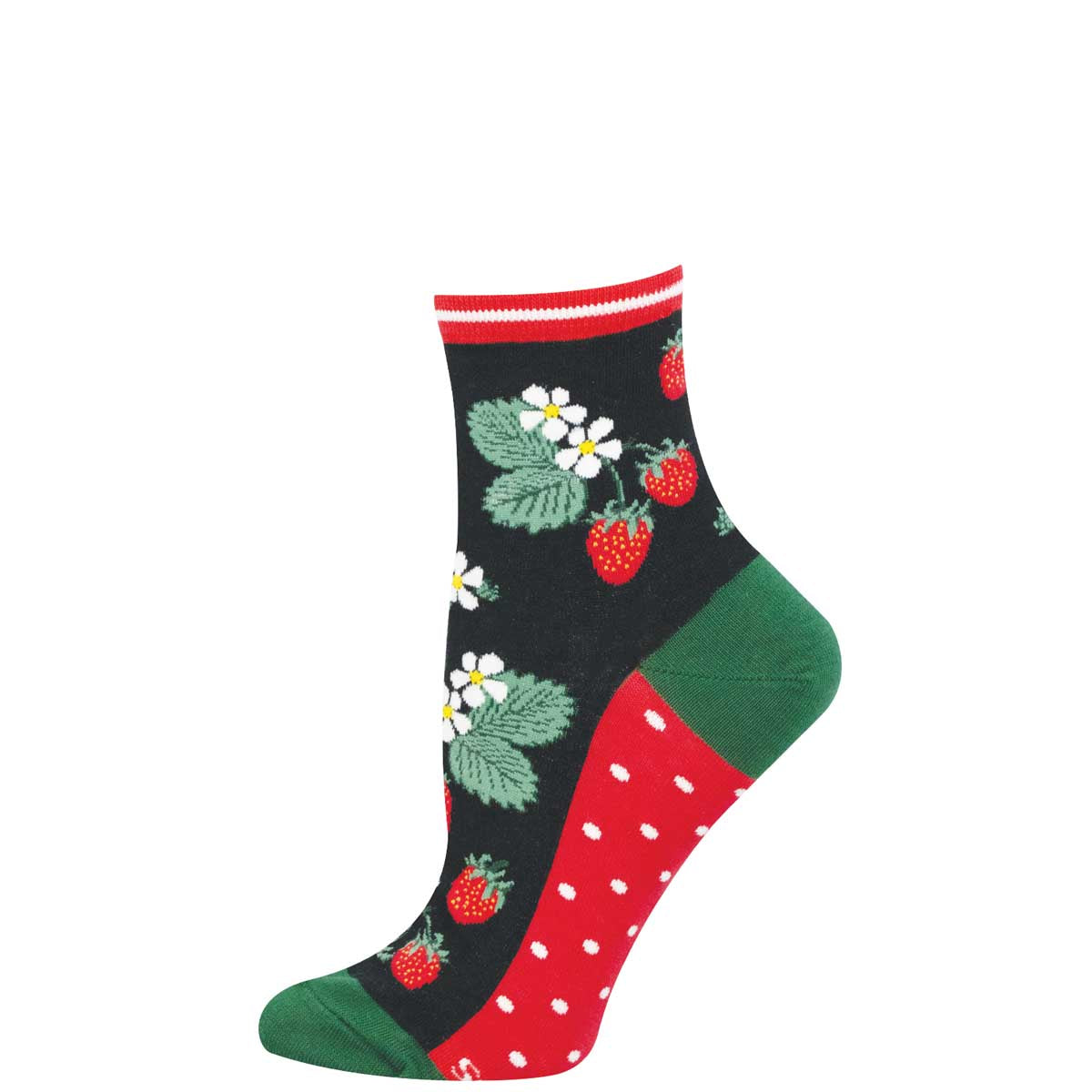 Strawberry Threads - Cotton Mini Crew