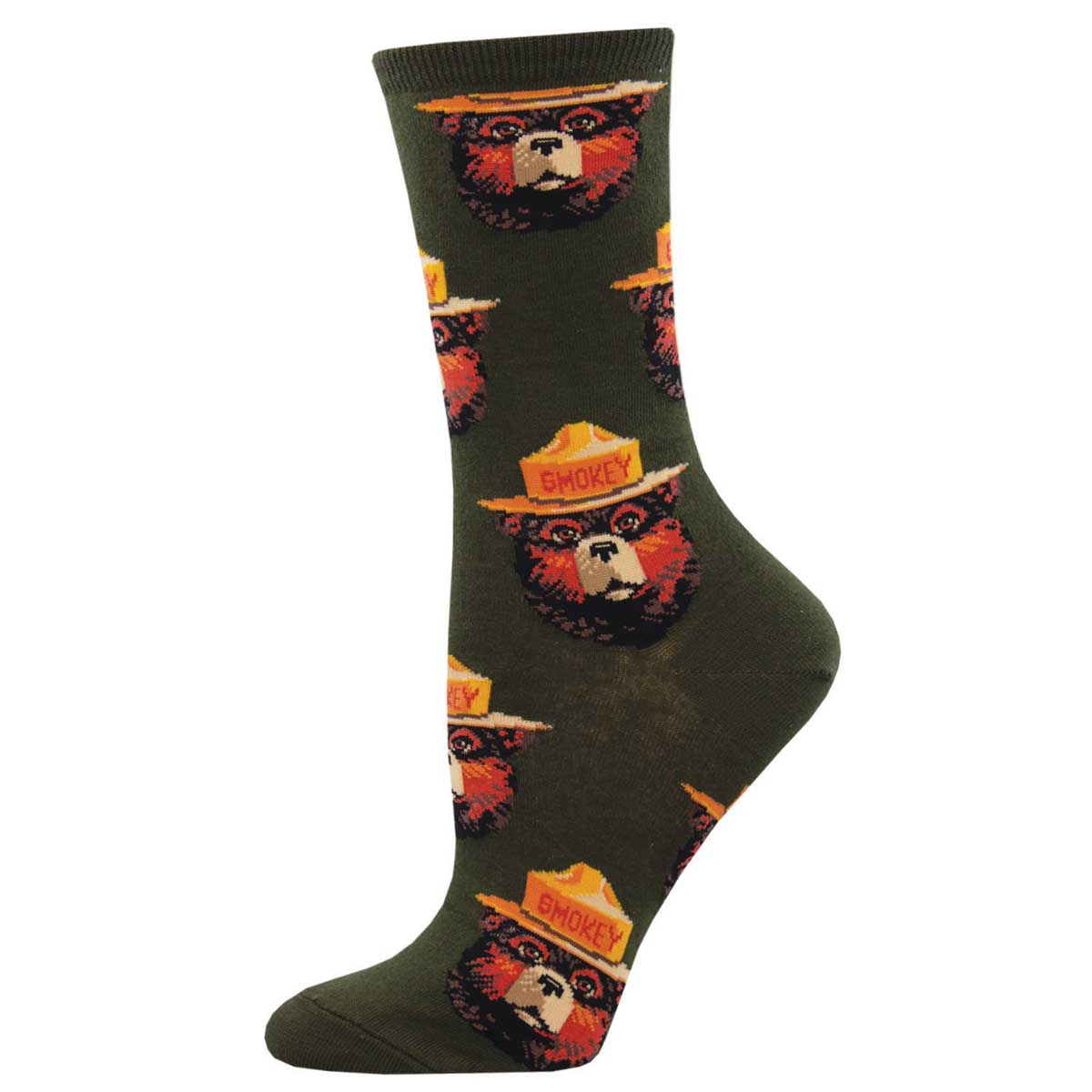 Smokey Bear - Smokey Face - Cotton Crew