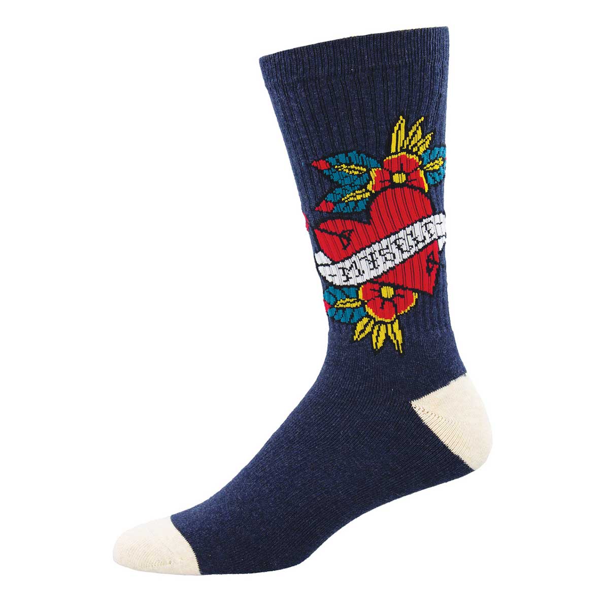 Navy Heather-NAC2489 / L/XL 10-13 (Women's Shoe Size 10.5+ and Men's Shoe Size 9-13)