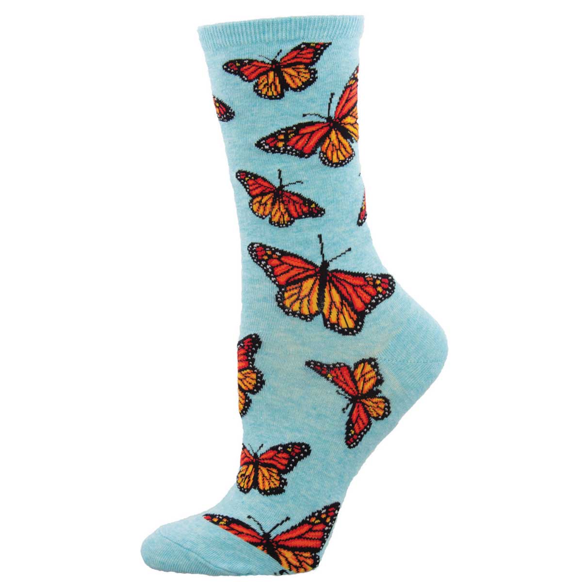 Blue Heather-WNC2575 / S/M 9-11 (Women's Shoe Size 6-10.5 and Men's Shoe Size 5-9)
