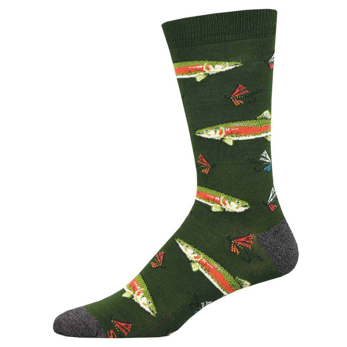 Green Heather-MBN3283 / L/XL 10-13 (Women's Shoe Size 10.5+ and Men's Shoe Size 9-13)