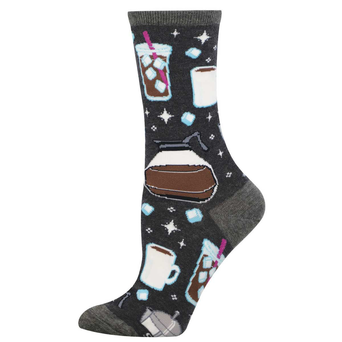 Charcoal Heather-WNC3648 / S/M 9-11 (Women's Shoe Size 6-10.5 and Men's Shoe Size 5-9)