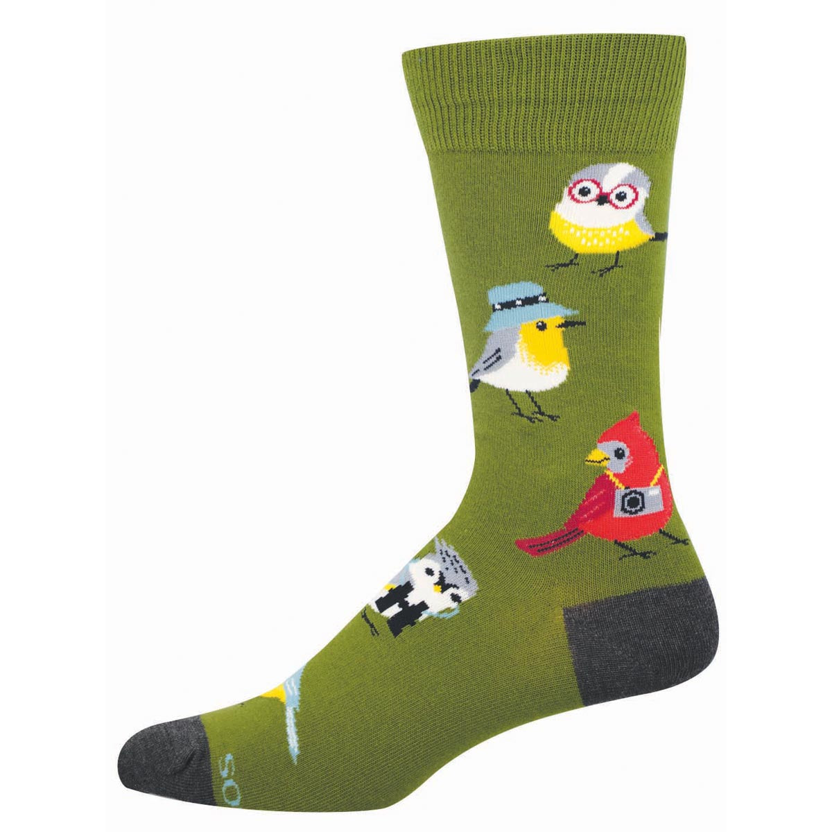 Bird Is the Nerd - Cotton Crew