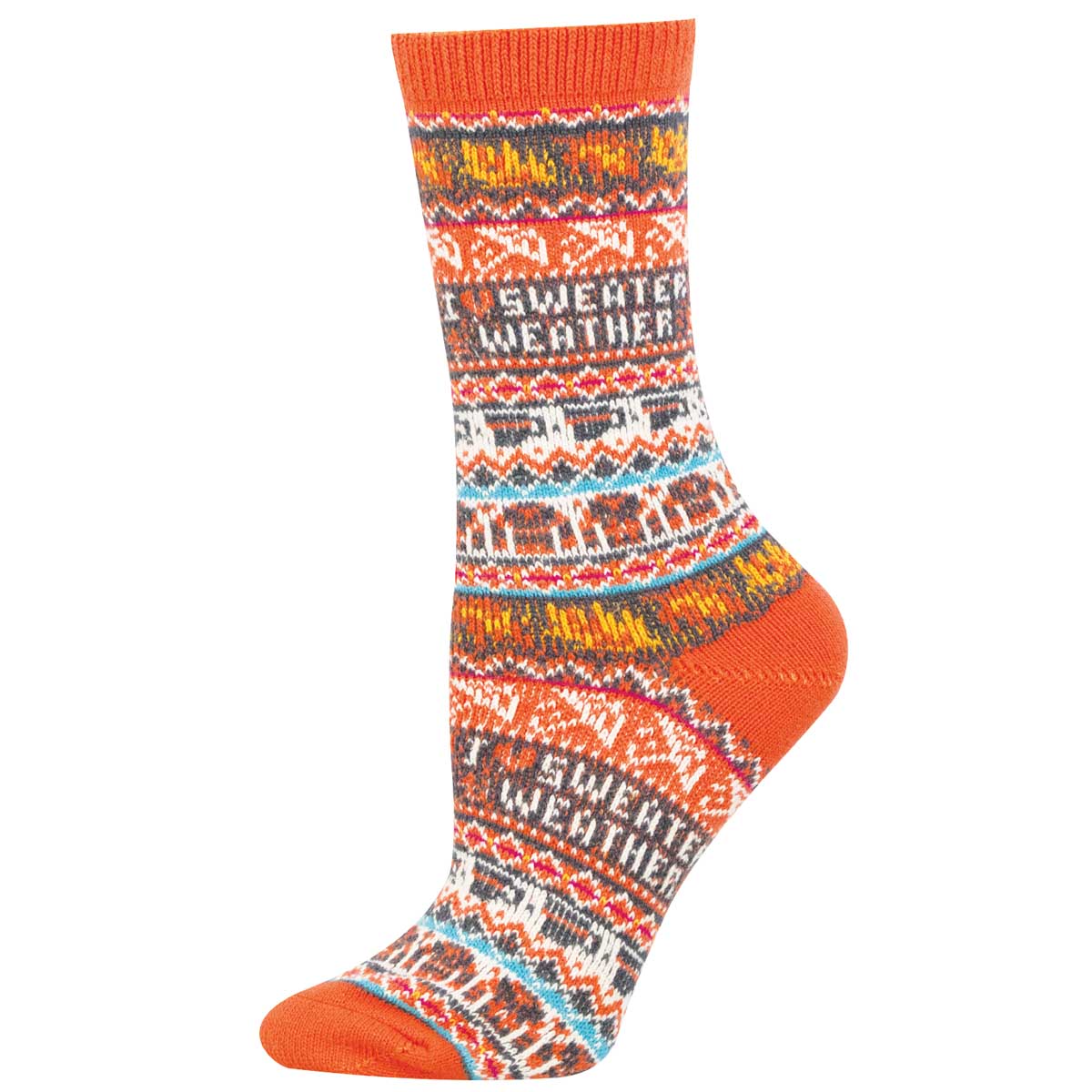 I Heart Sweater Weather - Sweater Sock
