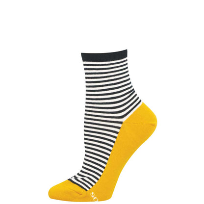 Sailor w/ Contrast Footbed - Cotton Mini Crew