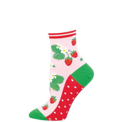 Strawberry Threads - Cotton Mini Crew