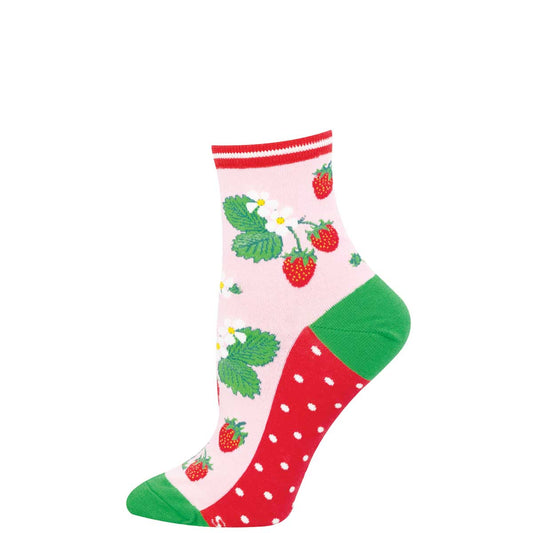 Strawberry Threads - Cotton Mini Crew