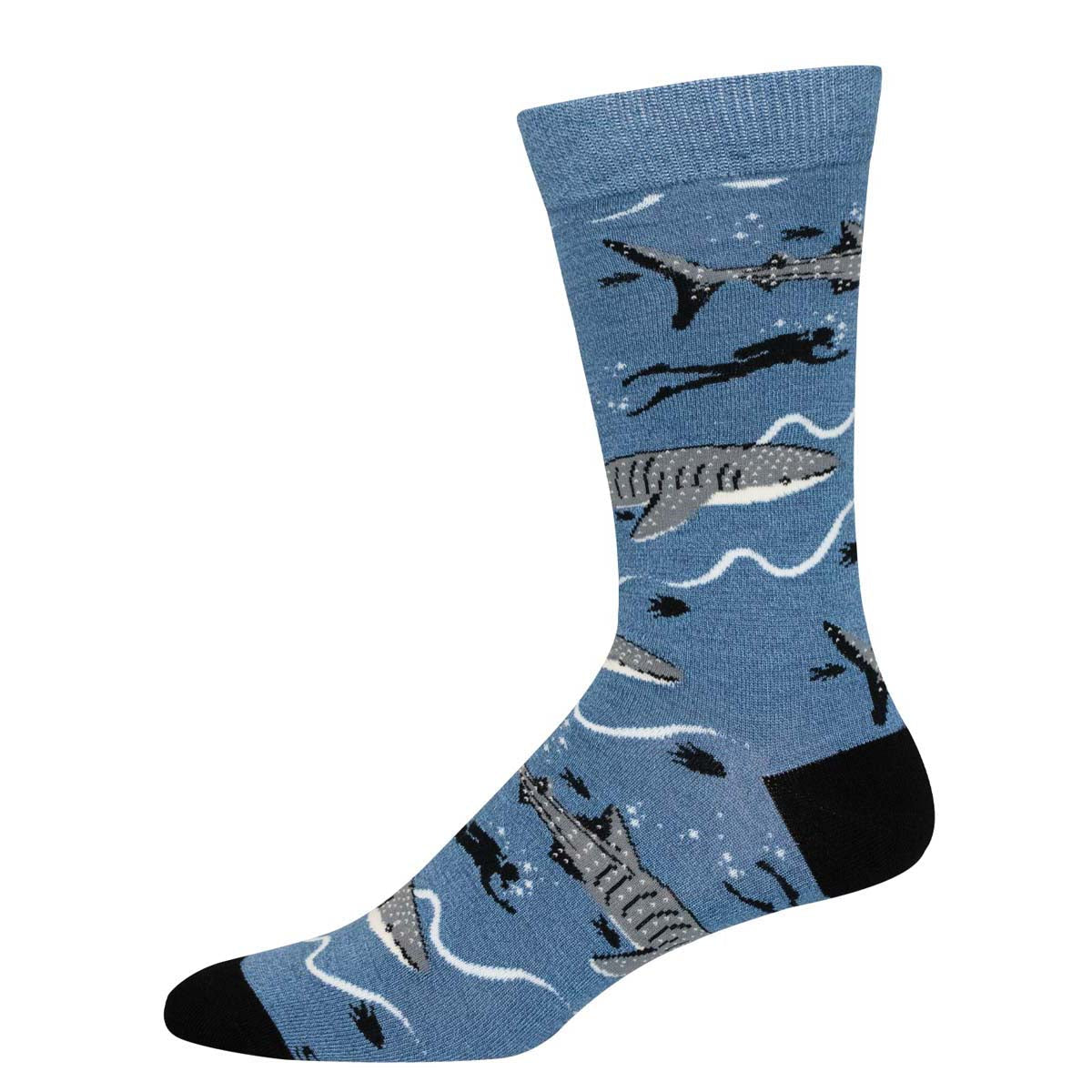 BLUE HEATHER-MBN3565 / L/XL 10-13 (Women's Shoe Size 10.5+ and Men's Shoe Size 9-13)