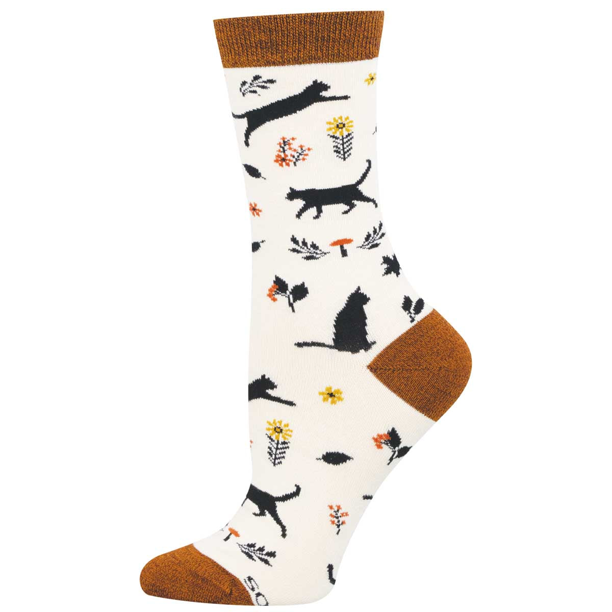 garden cat sock