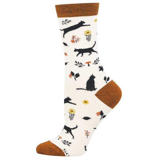 garden cat sock
